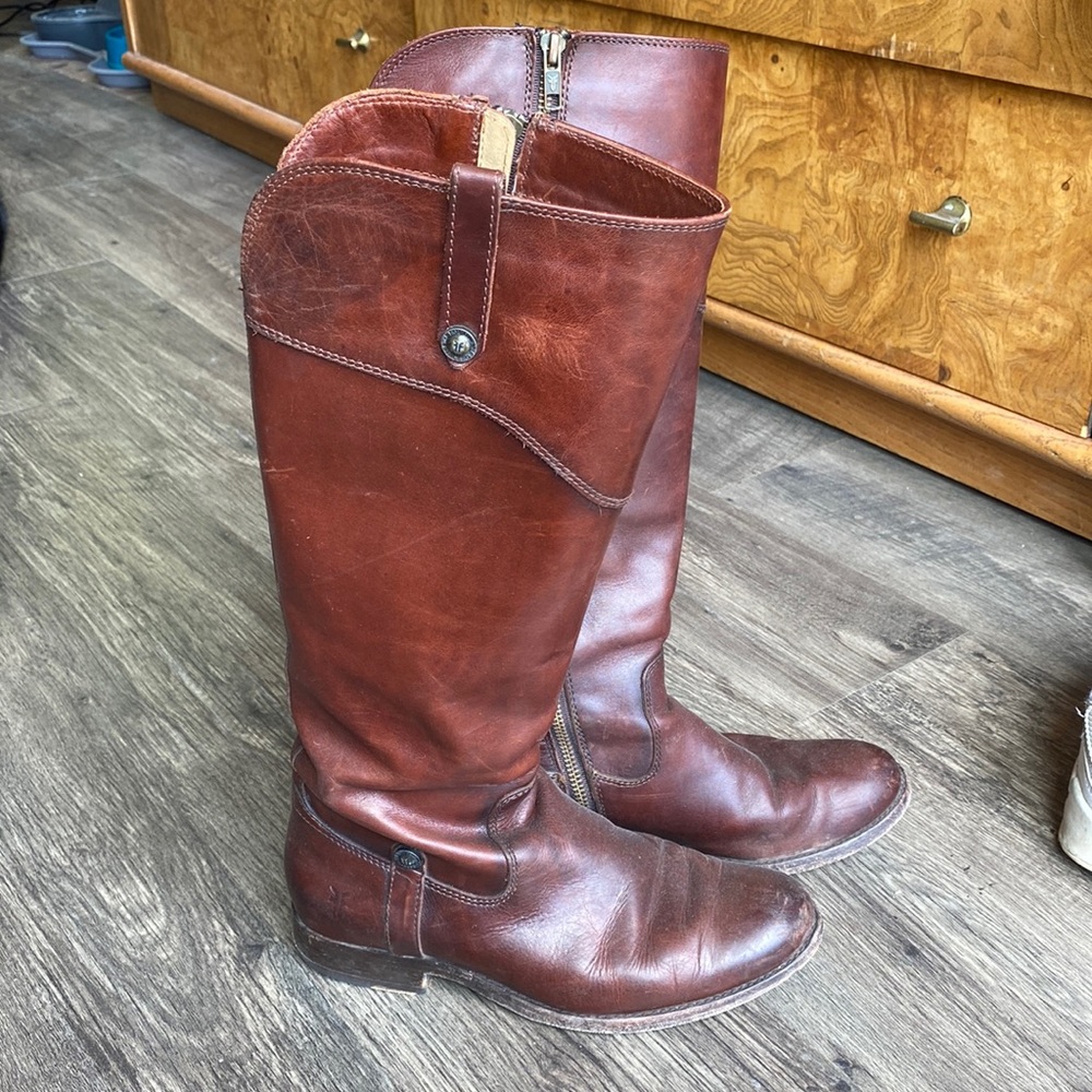 Frye ‘Melissa’ Tab Tall Boots